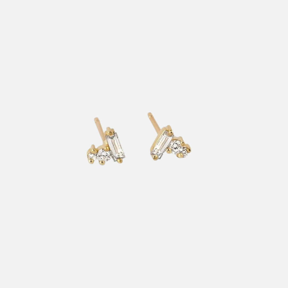 Petite Post Earrings by Meredith Young - At Present Jewelry