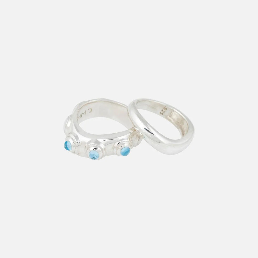 Aria Ring Set by MM Druck - At Present Jewelry