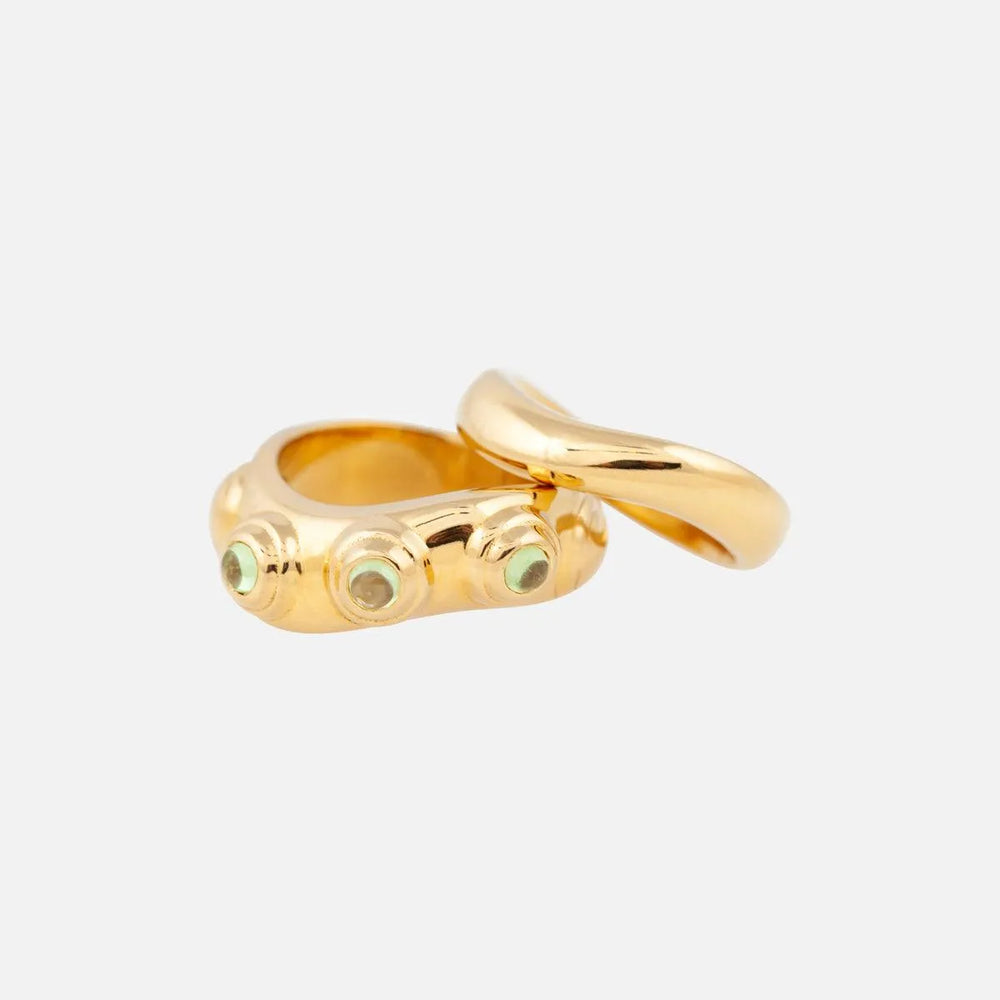 Aria Ring Set by MM Druck - At Present Jewelry
