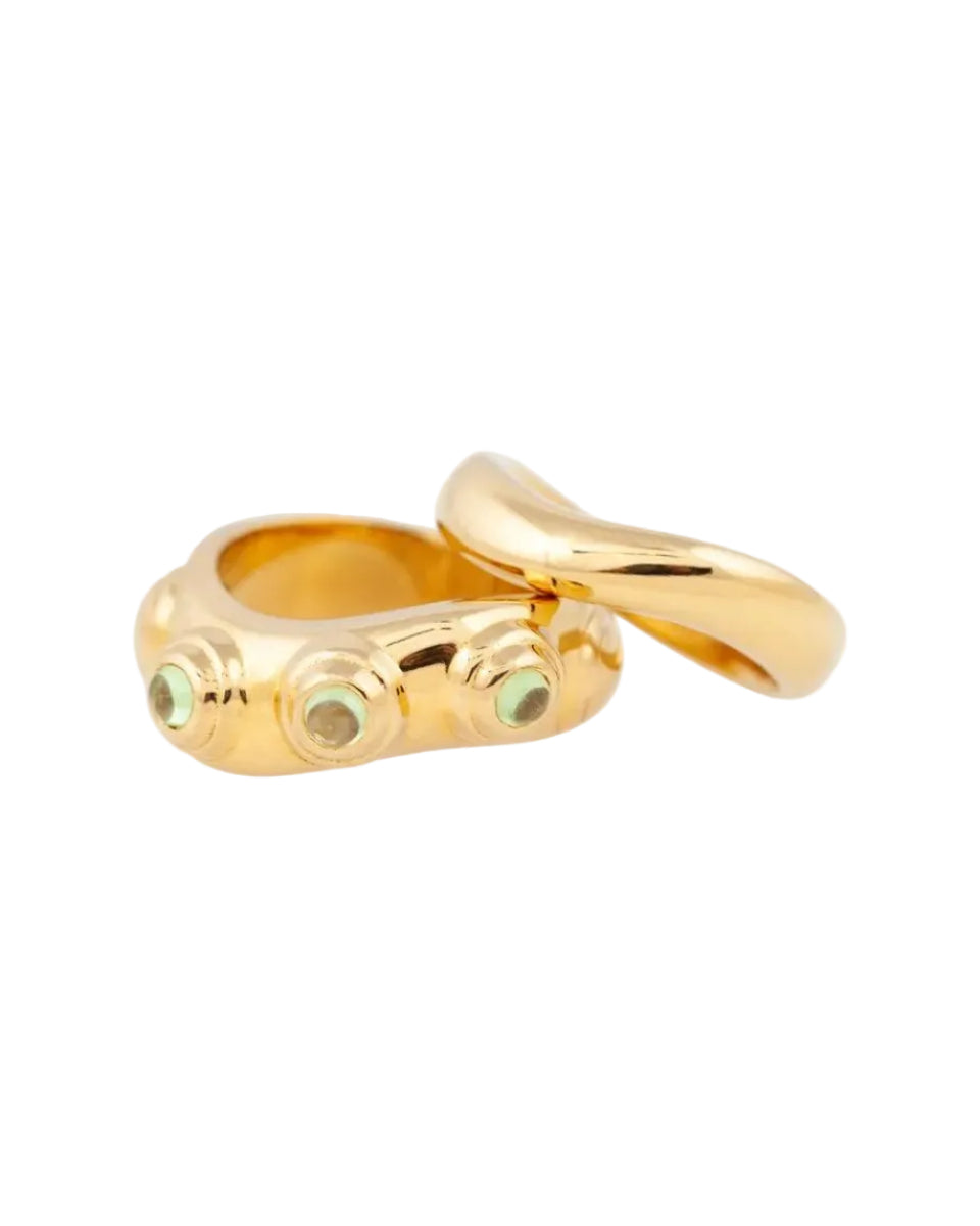 Aria Ring Set by MM Druck - At Present Jewelry