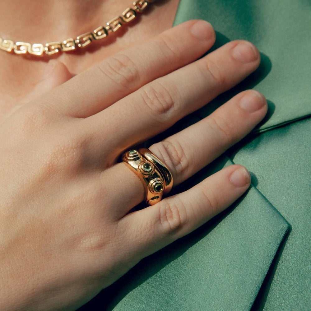 Aria Ring Set by MM Druck - At Present Jewelry