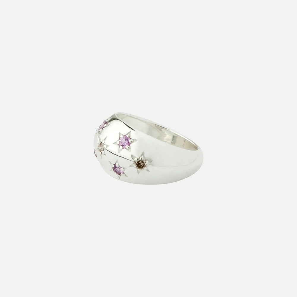 Marta Pinky Ring by MM Druck - At Present Jewelry