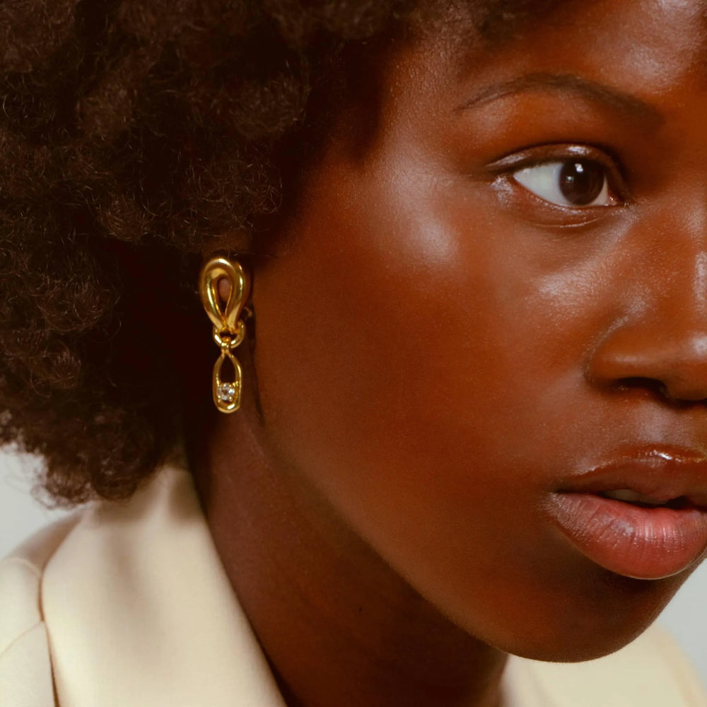 Palomino II Earrings by MM Druck - At Present Jewelry