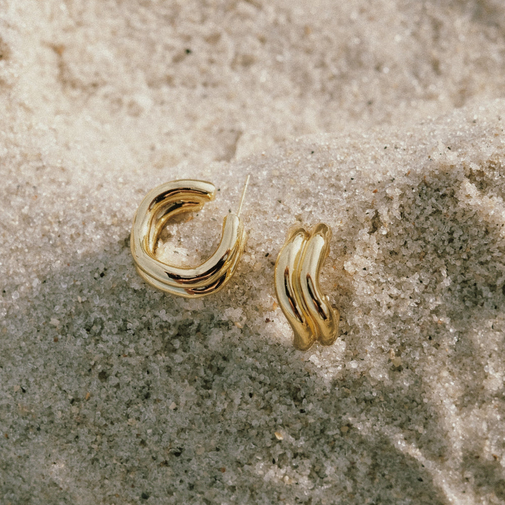 The Ripple Effect Earrings by Anita Berisha - At Present Jewelry