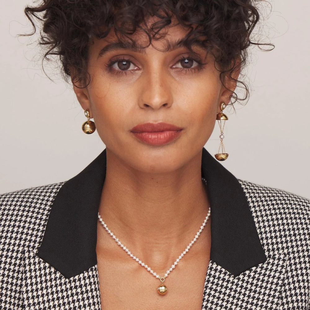 Bubble Hatch Earrings by Monbouquette - At Present Jewelry