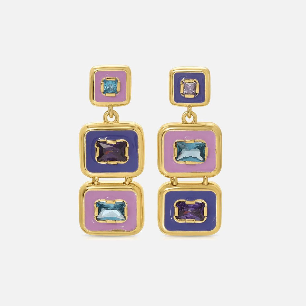 Dreamer Snapback Earrings by Monbouquette - At Present Jewelry