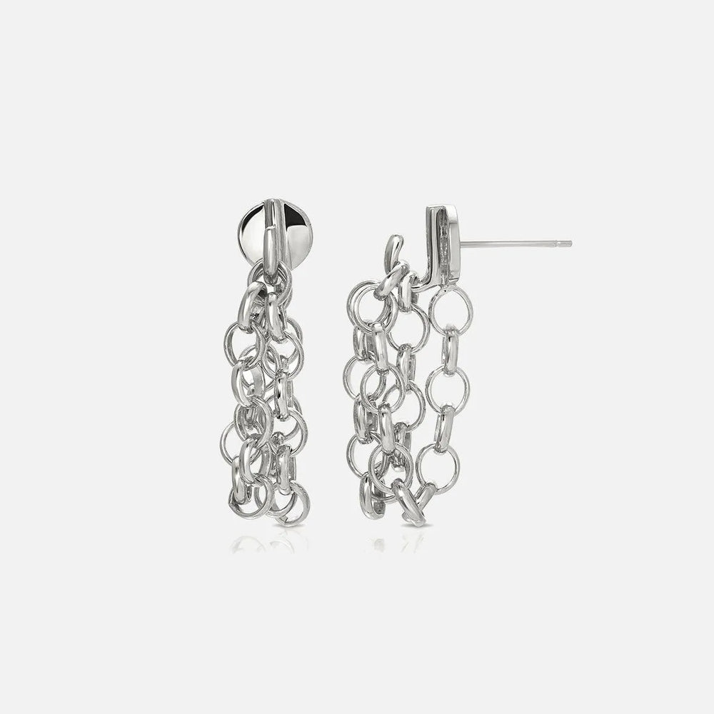 Hooked Stud Earrings by Monbouquette - At Present Jewelry