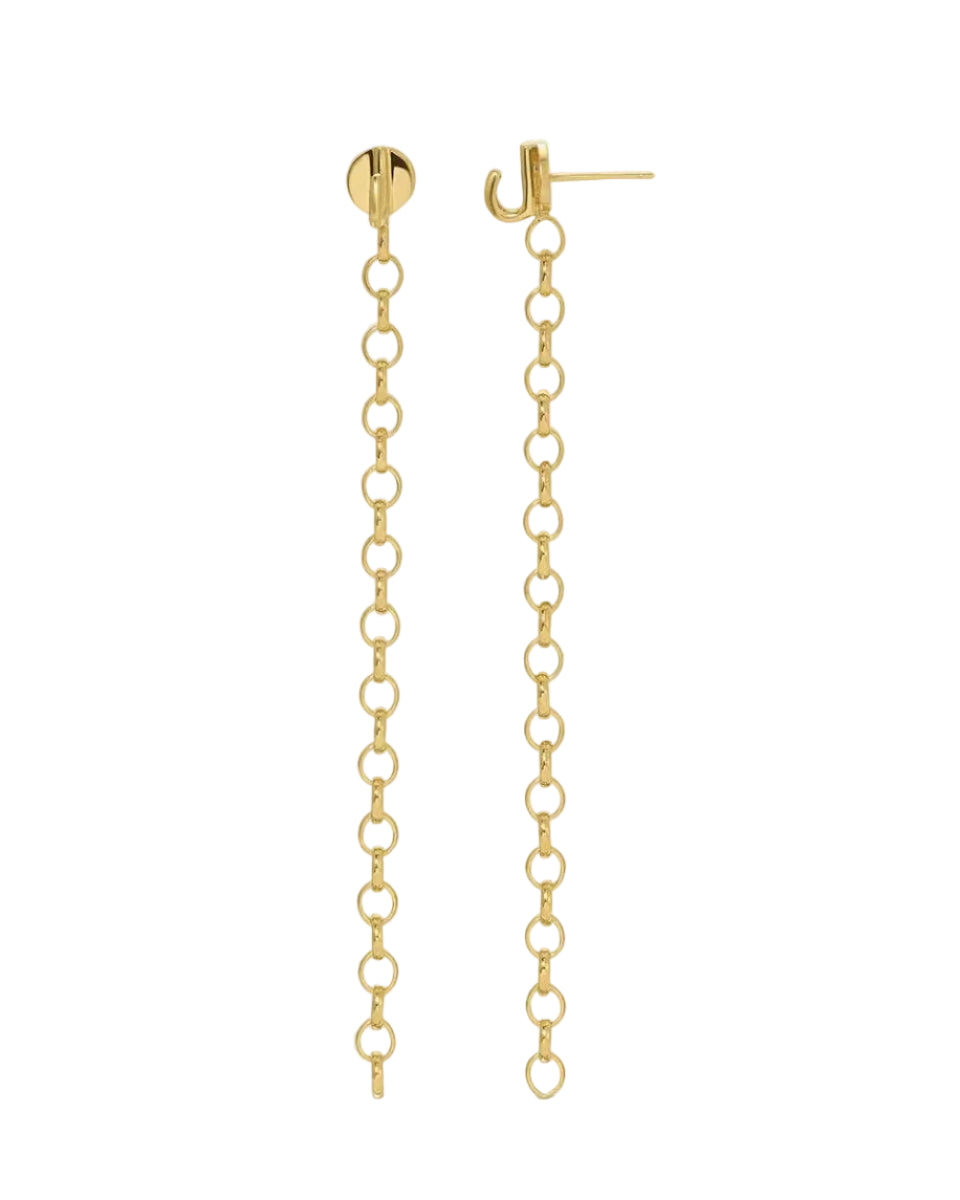 Hooked Stud Earrings by Monbouquette - At Present Jewelry