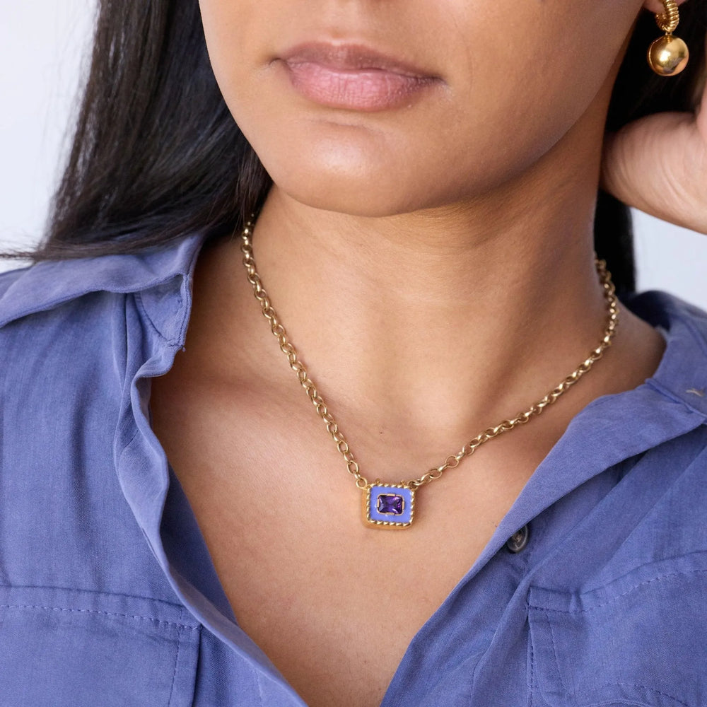 Love Note Locket Necklace by Monbouquette - At Present Jewelry