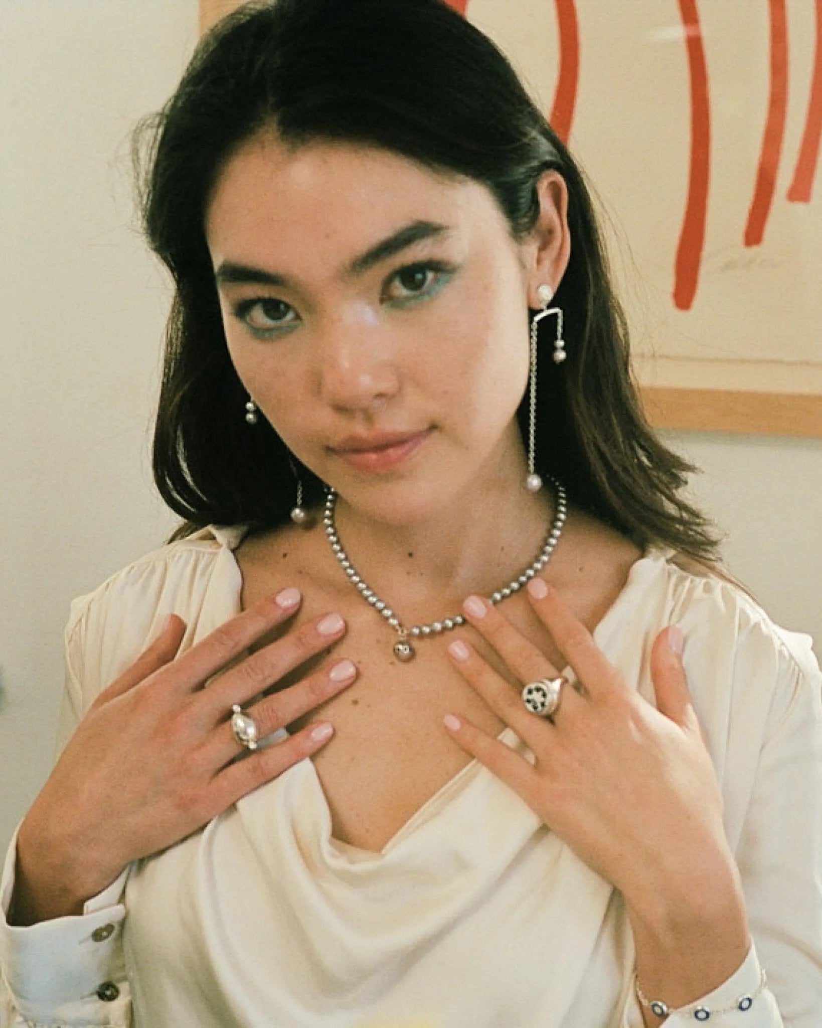 Nuni Noir Necklace by Monbouquette - At Present Jewelry