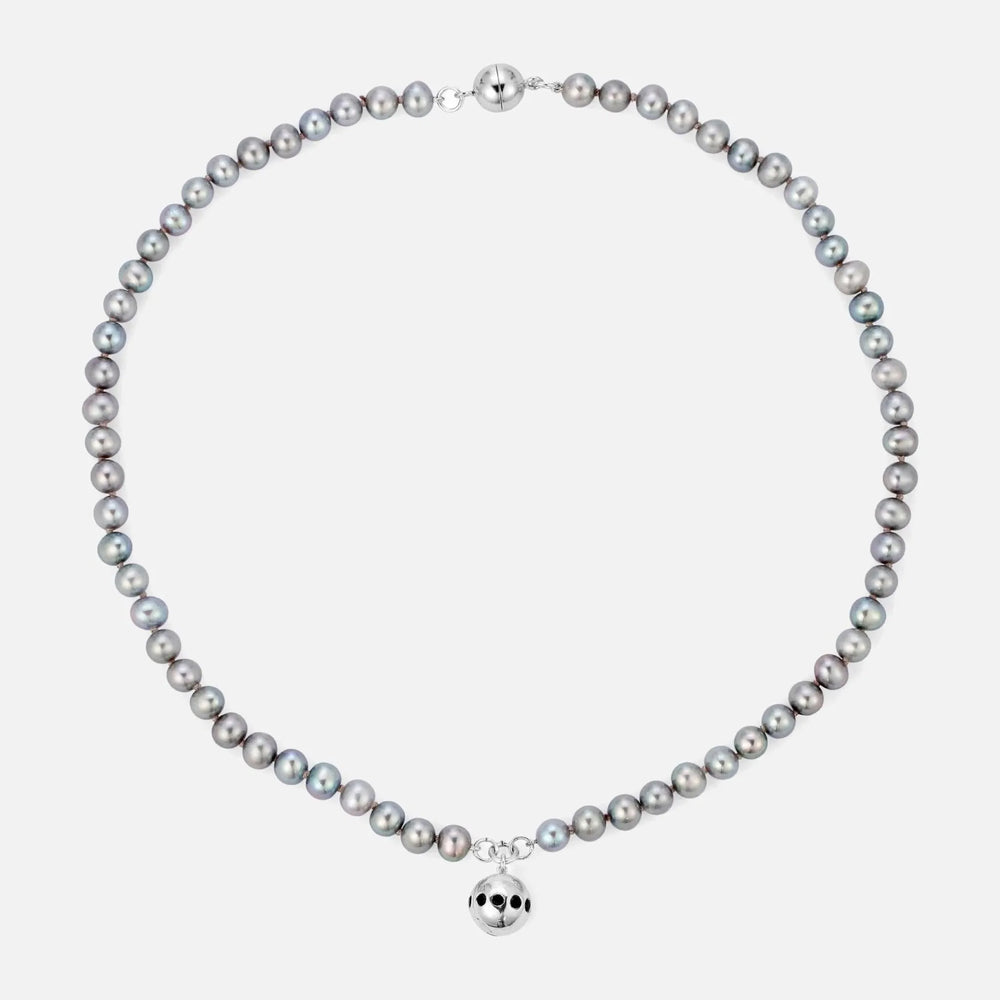 Nuni Noir Necklace by Monbouquette - At Present Jewelry