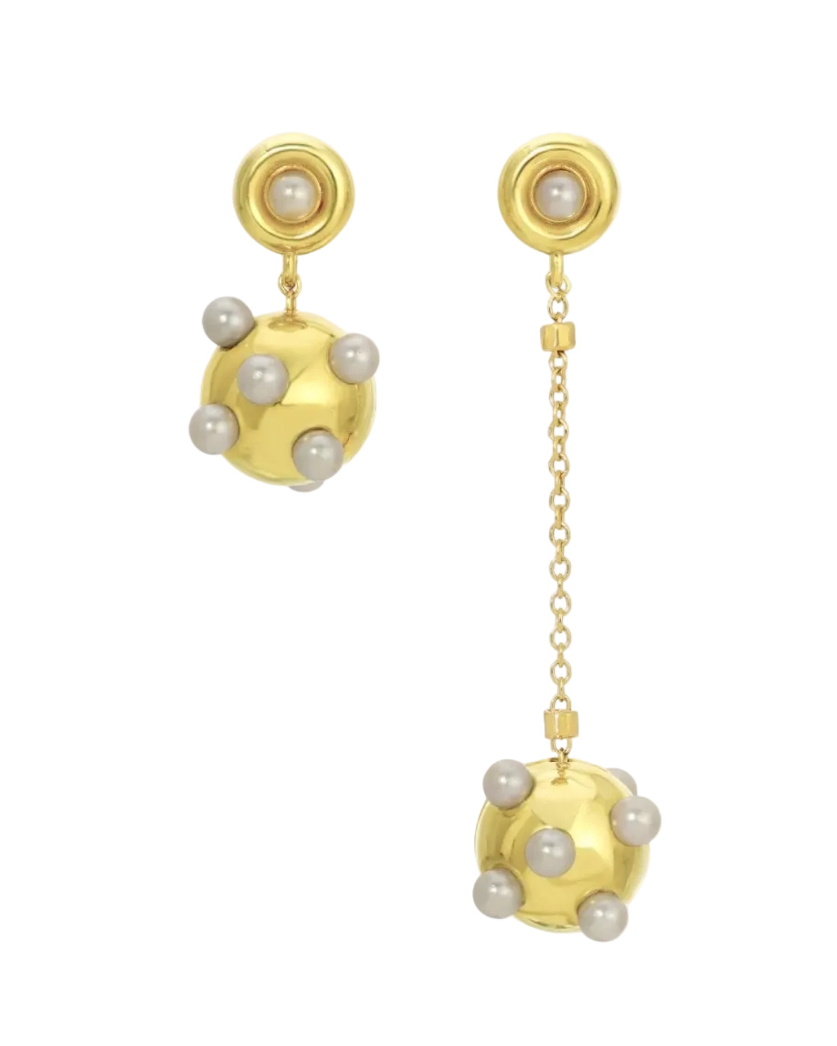 Orbitini Drop Earrings by Monbouquette - At Present Jewelry