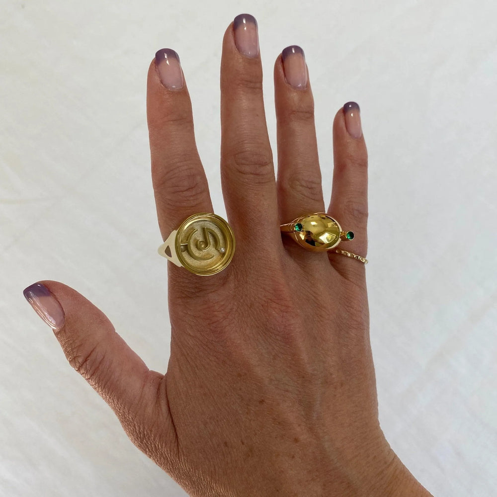 Petite Maze Ring by Monbouquette - At Present Jewelry