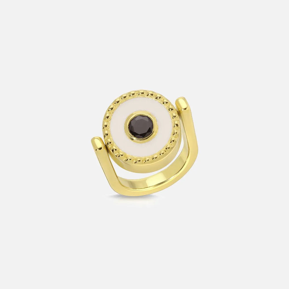 Reversible Coin Ring by Monbouquette - At Present Jewelry