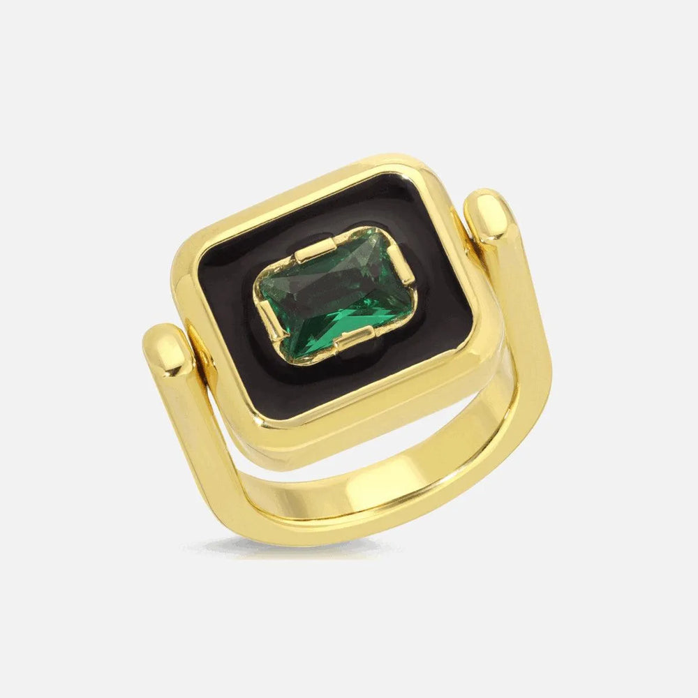 Reversible Snapback Ring by Monbouquette - At Present Jewelry