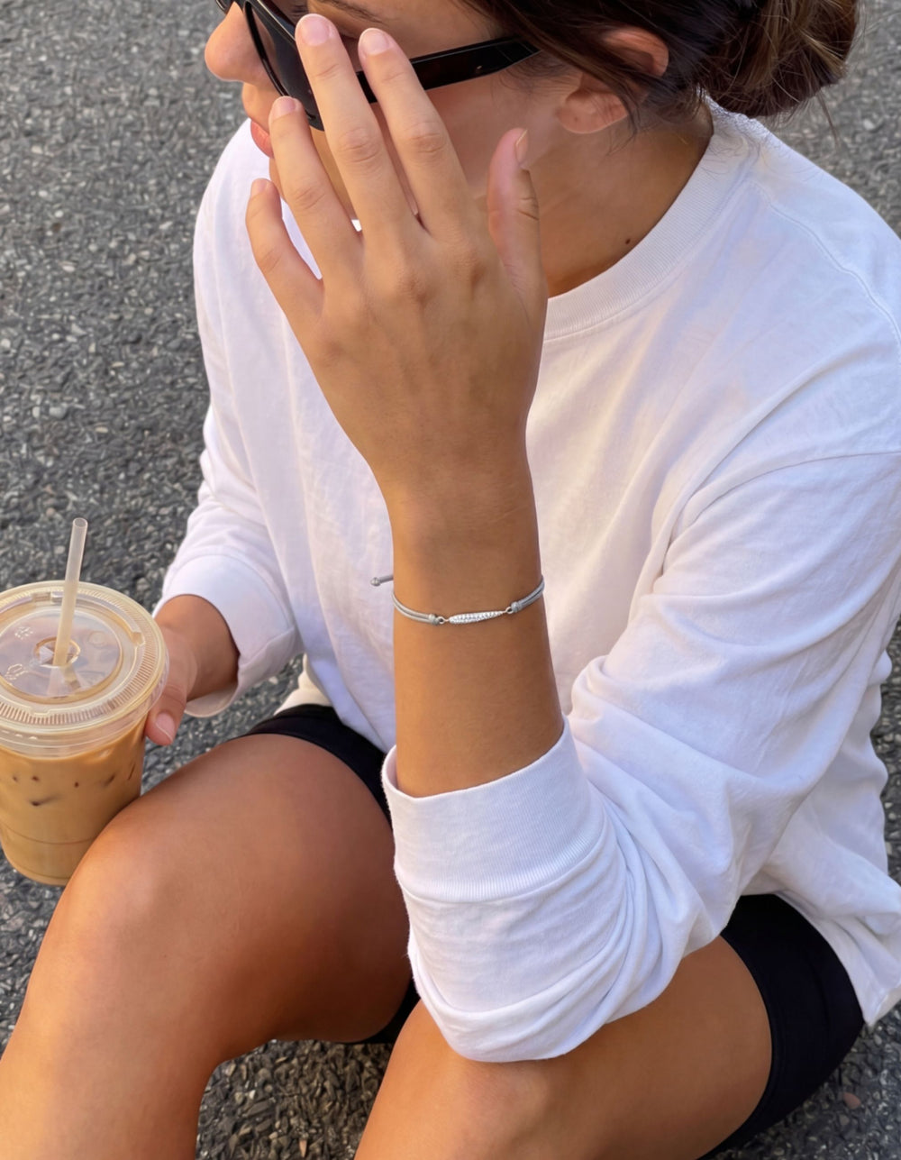 Nina Diamond Cord Bracelet