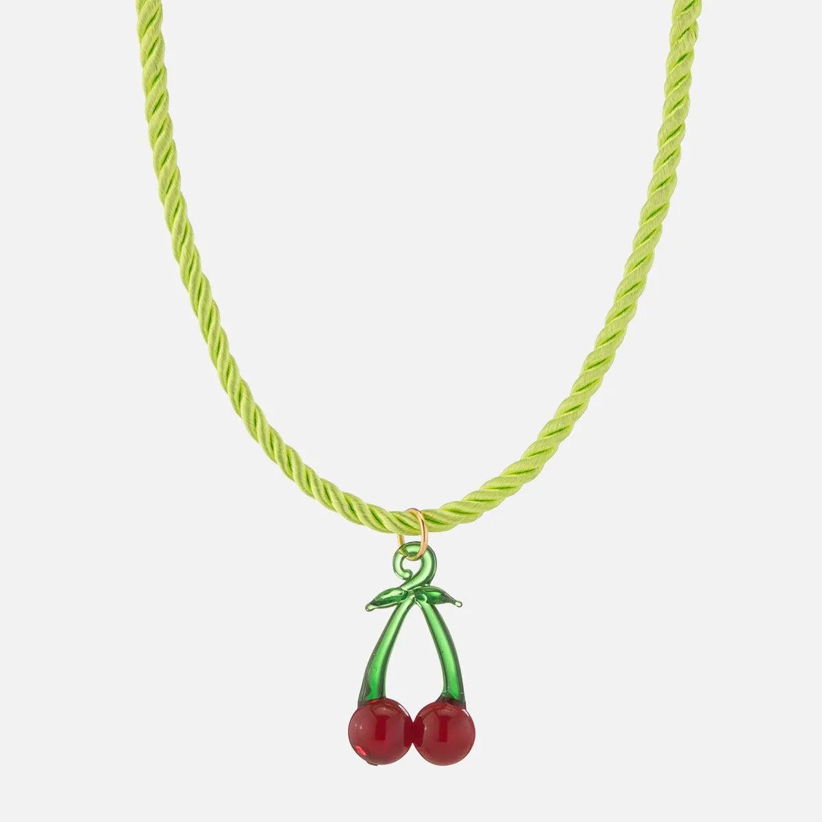 Frutta Necklace, Cherry - At Present