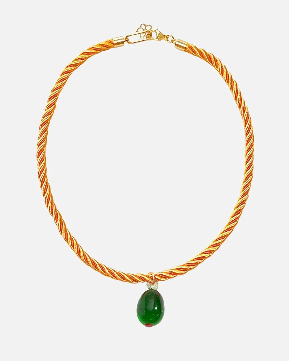 Frutta Necklace, Olive by NOTTE - At Present Jewelry