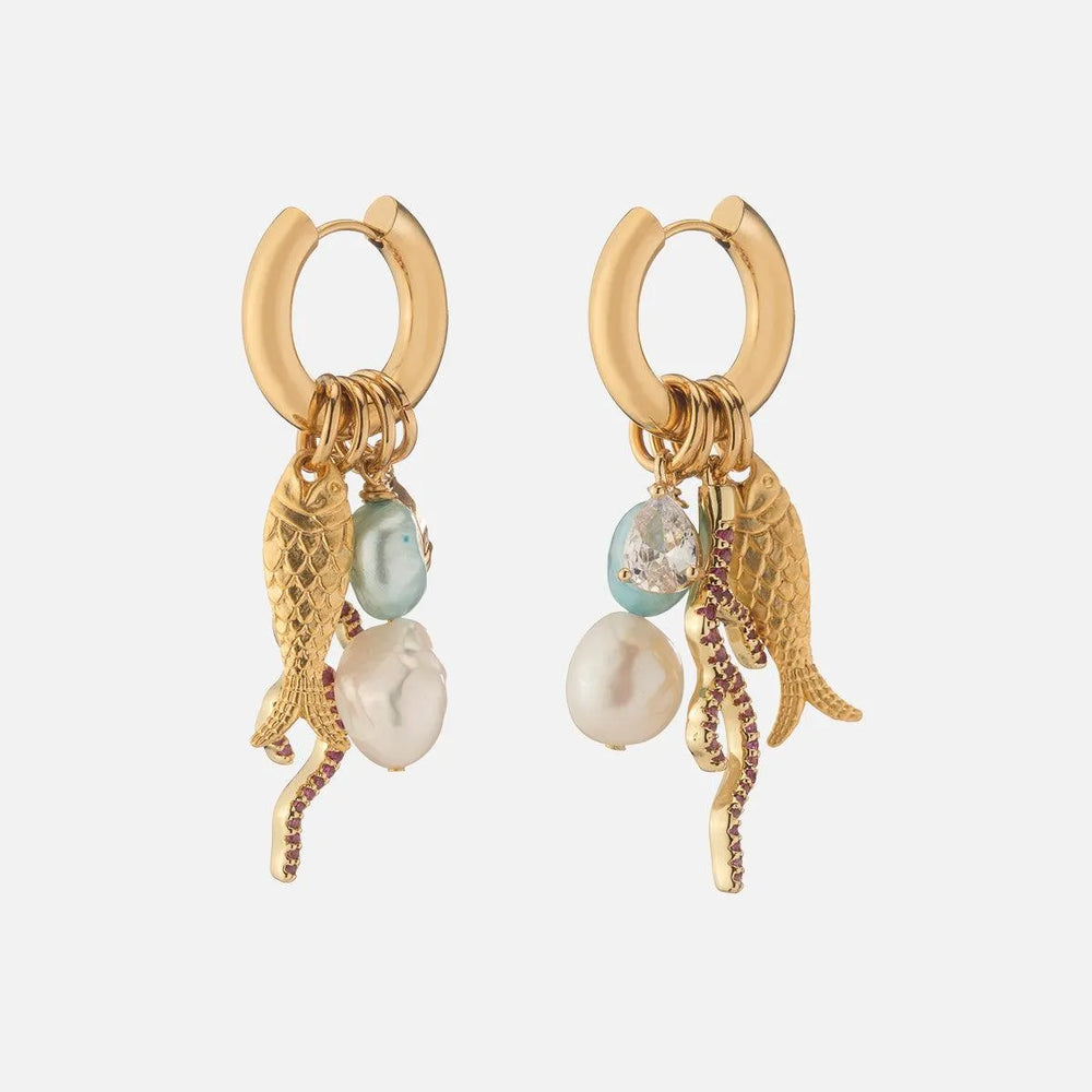 Sea You There Pearly Earrings by NOTTE - At Present Jewelry