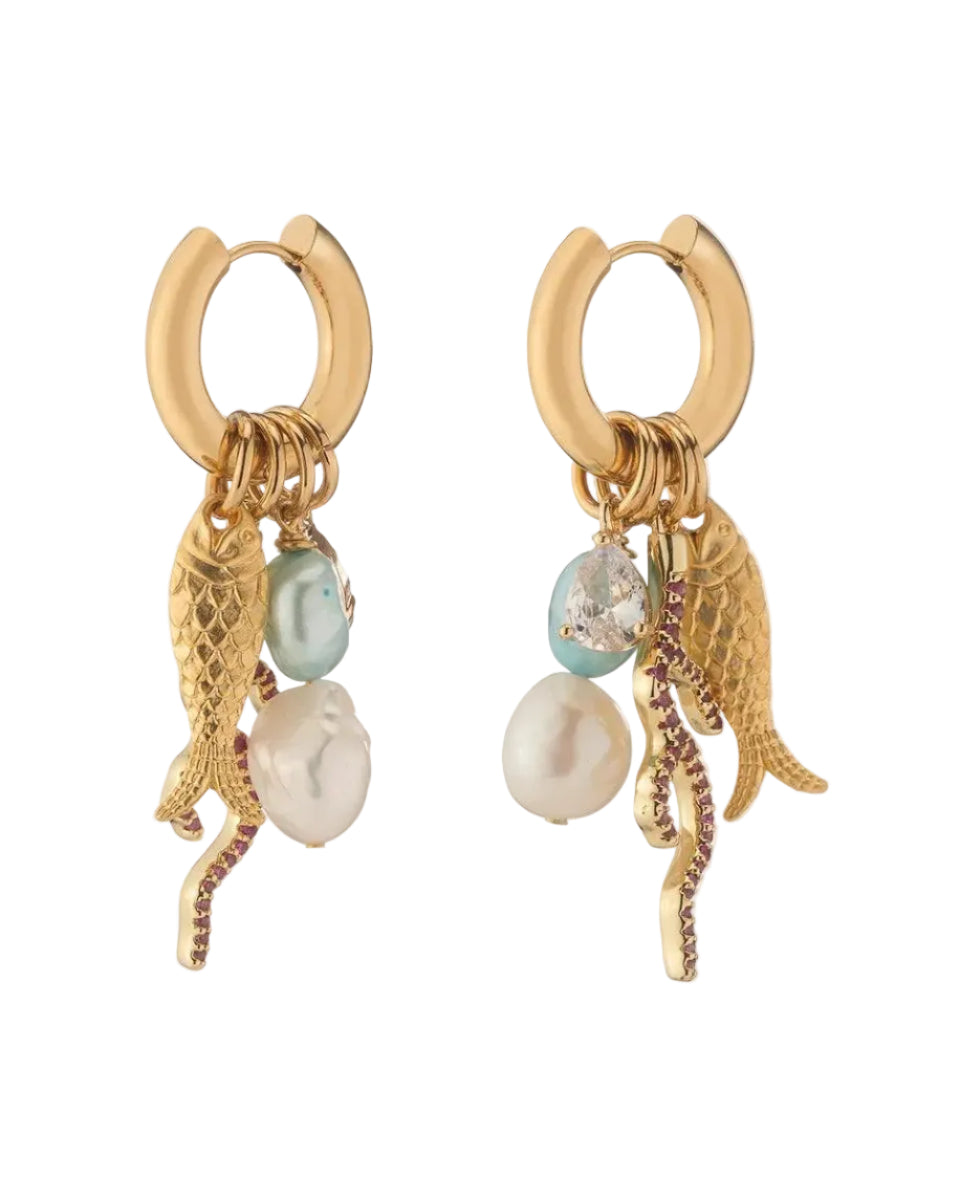 Sea You There Pearly Earrings by NOTTE - At Present Jewelry