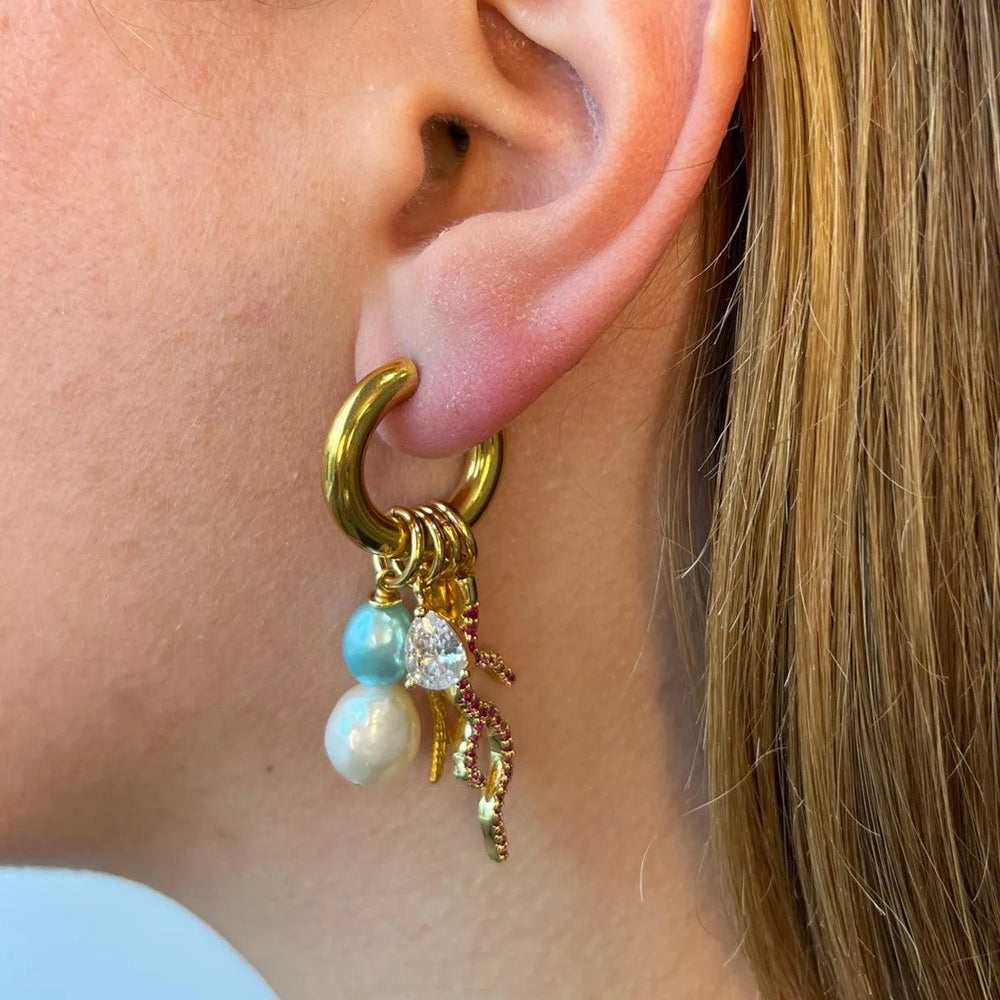 Sea You There Pearly Earrings by NOTTE - At Present Jewelry