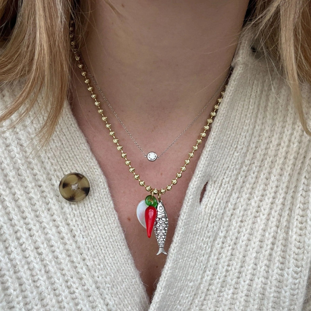 Spice Things Up Charm Necklace by NOTTE - At Present Jewelry