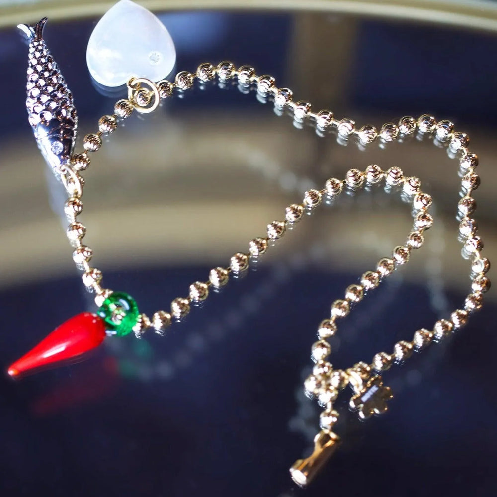 Spice Things Up Charm Necklace by NOTTE - At Present Jewelry