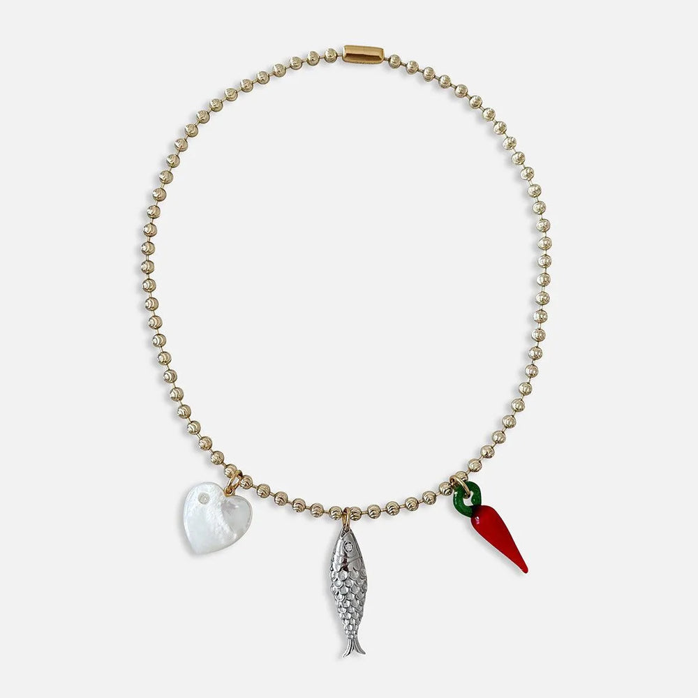 Spice Things Up Charm Necklace by NOTTE - At Present Jewelry