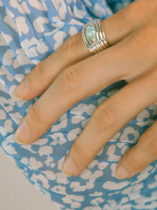 Peekaboo Pinky Ring by MM Druck - At Present Jewelry