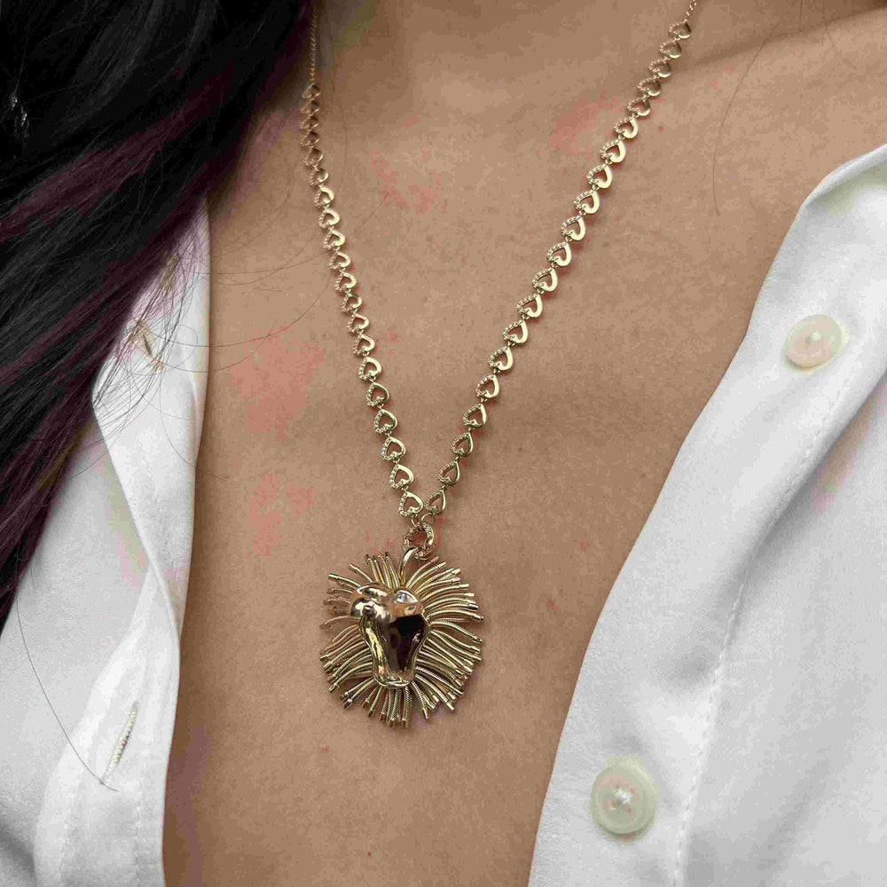 Roar Lion Locket by Eden Presley - At Present Jewelry