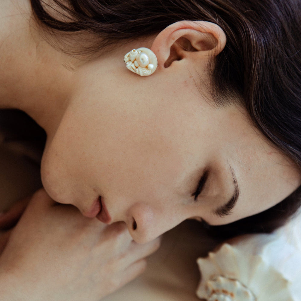 Seashell Earrings by Anita Berisha - At Present Jewelry
