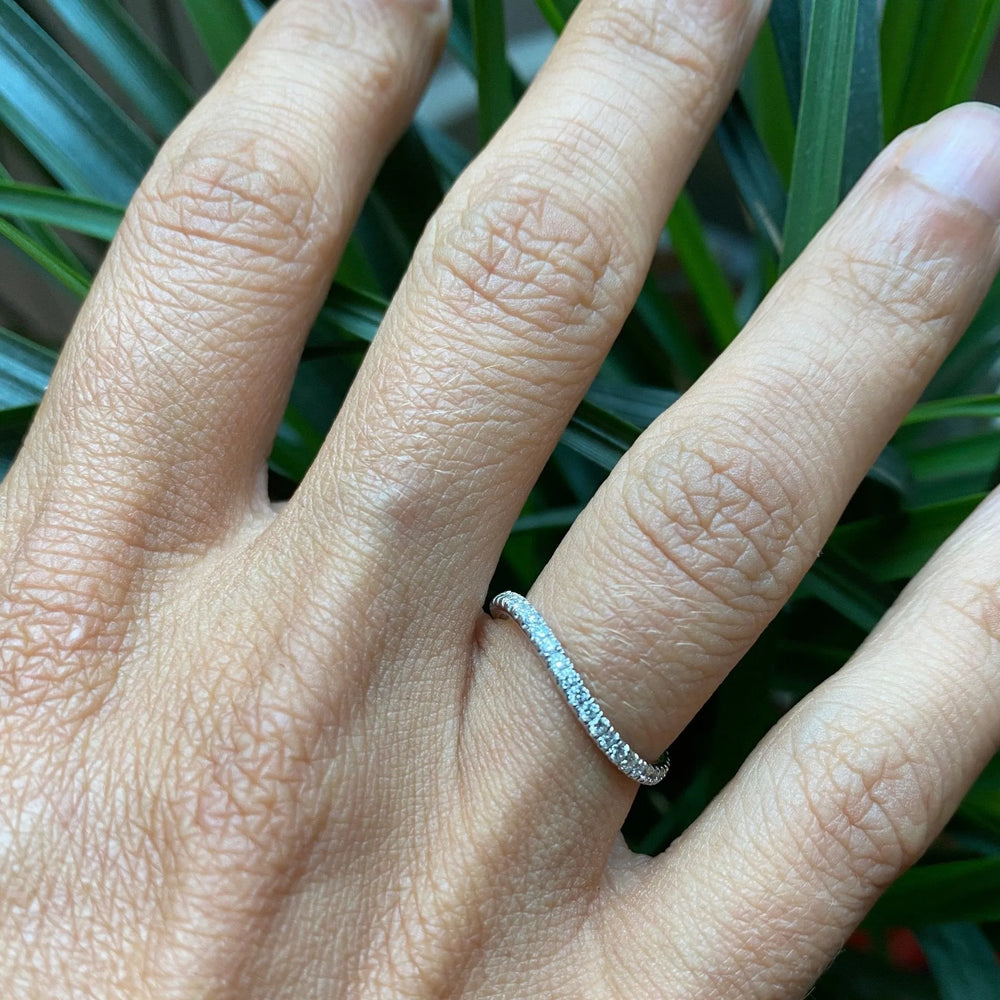 Bossa Nova Band &amp; Diamond Ring Set by Selin Kent - At Present Jewelry