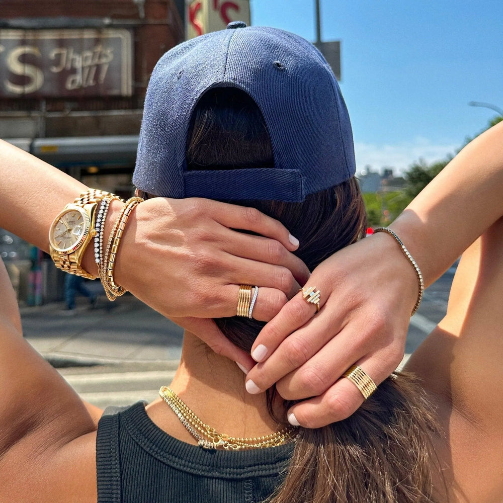 Cicim Pavé Pinky Ring by Selin Kent - At Present Jewelry