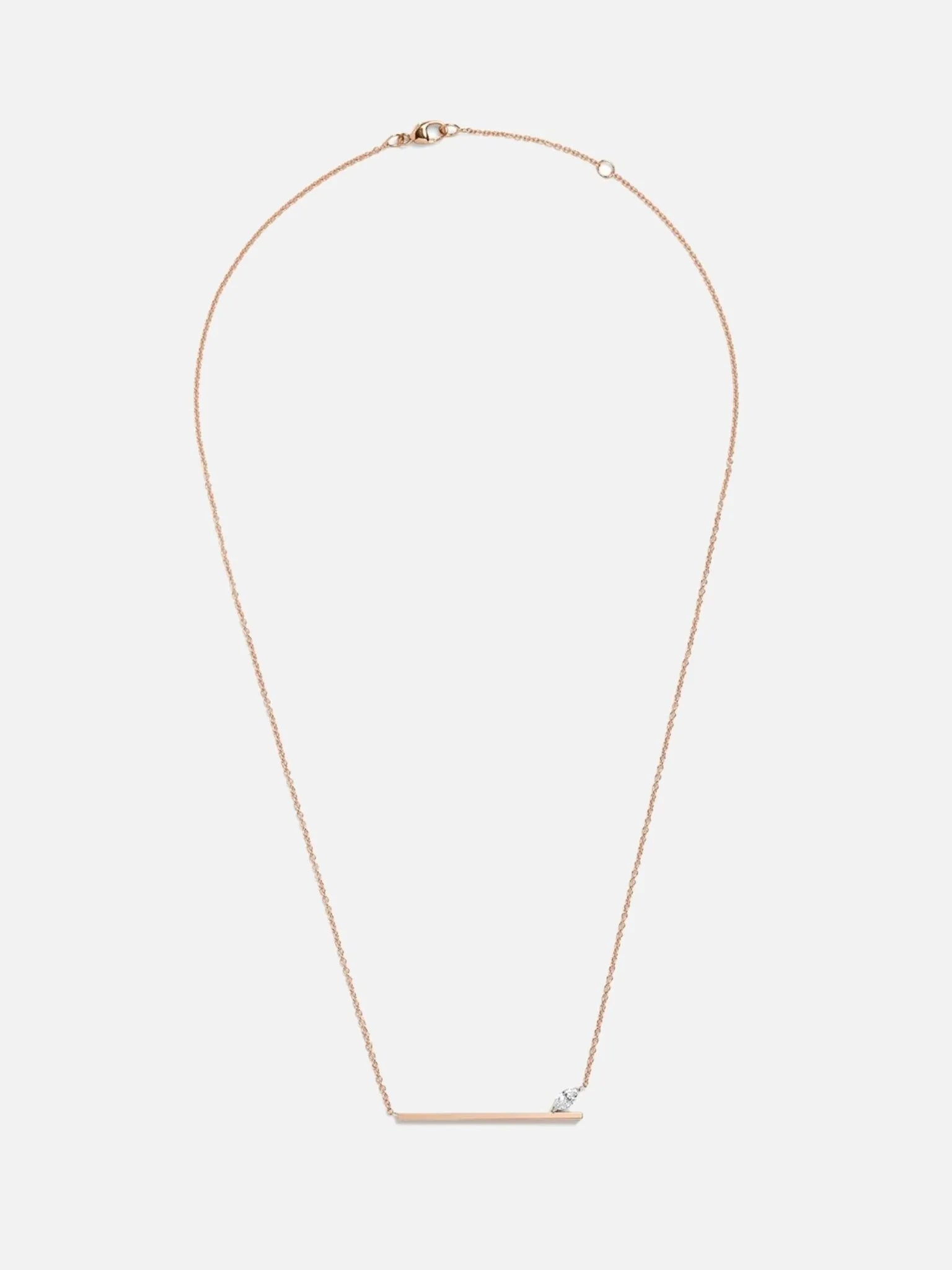 Defne Bar Necklace - At Present