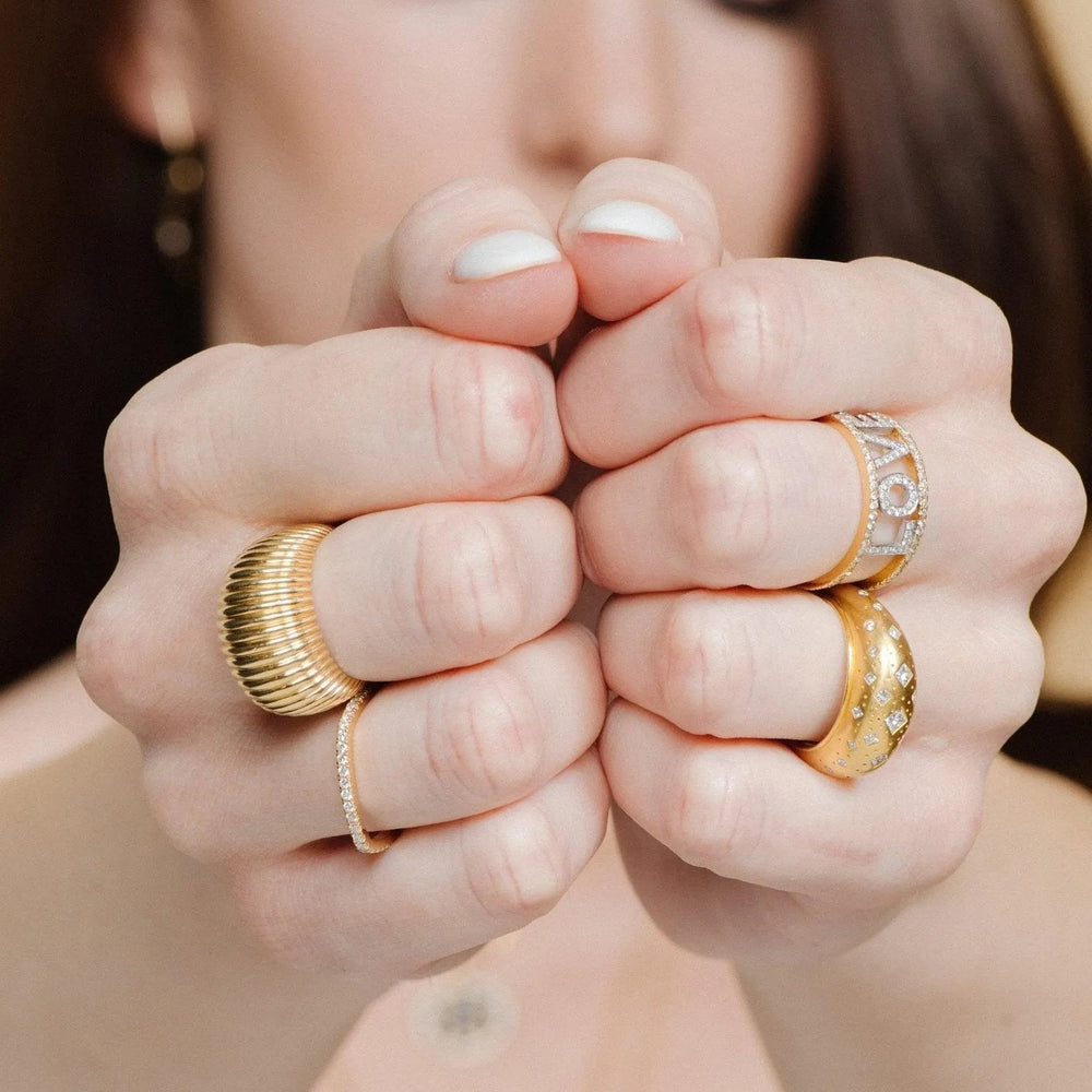 Kare Eternity Band by Selin Kent - At Present Jewelry