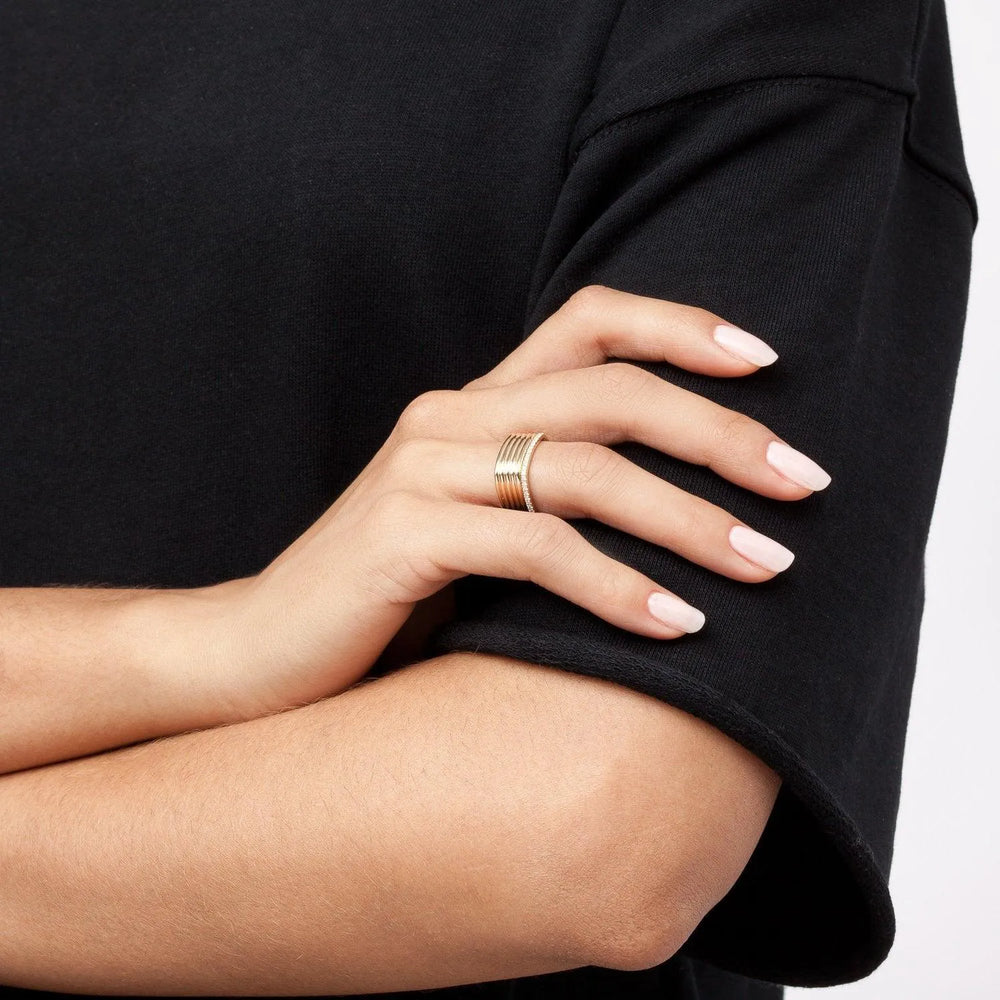 Kare Eternity Band by Selin Kent - At Present Jewelry