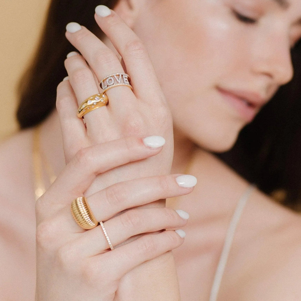 Kare Eternity Band by Selin Kent - At Present Jewelry