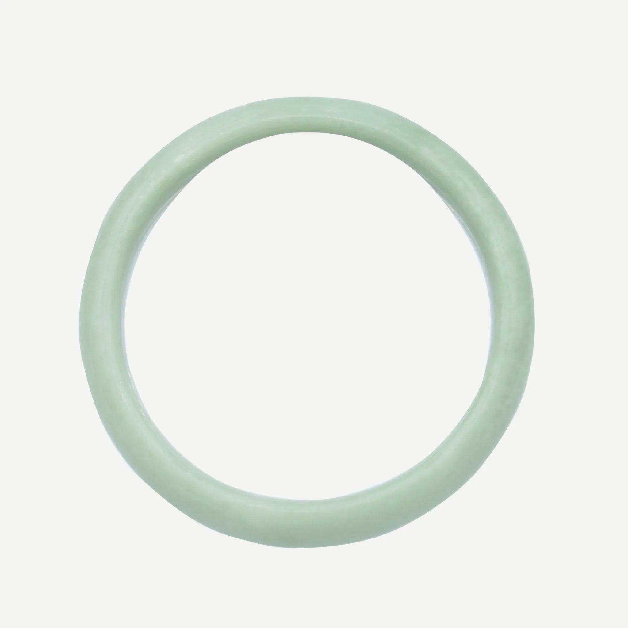 Tennis, Green Jade Bangle - At Present