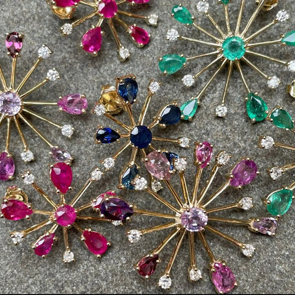 Small Pop Rocks Studs by Eden Presley - At Present Jewelry