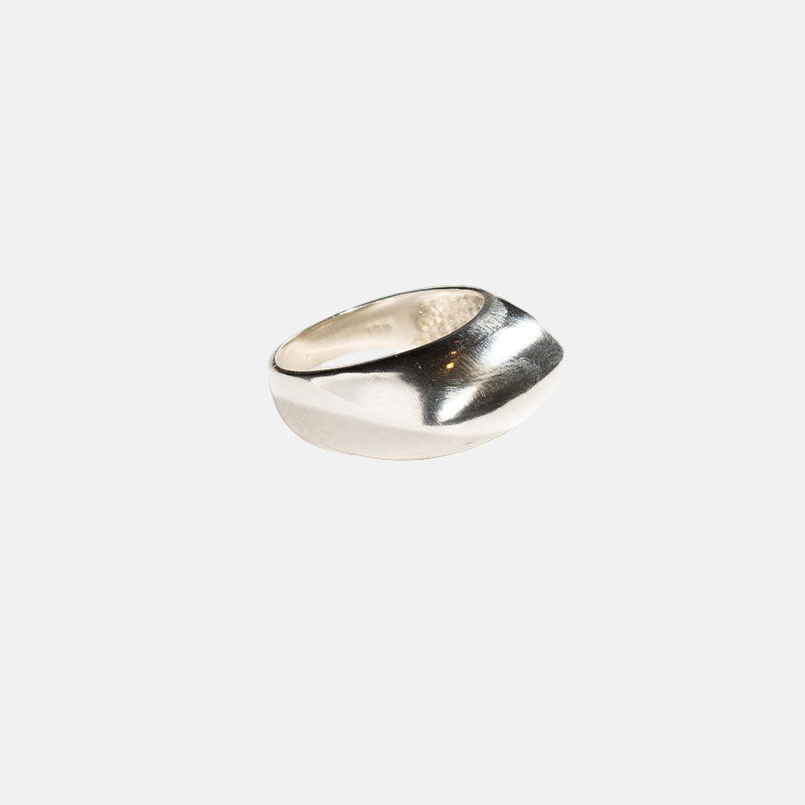 High Tide Silver Ring by Rebecca Pinto - At Present Jewelry