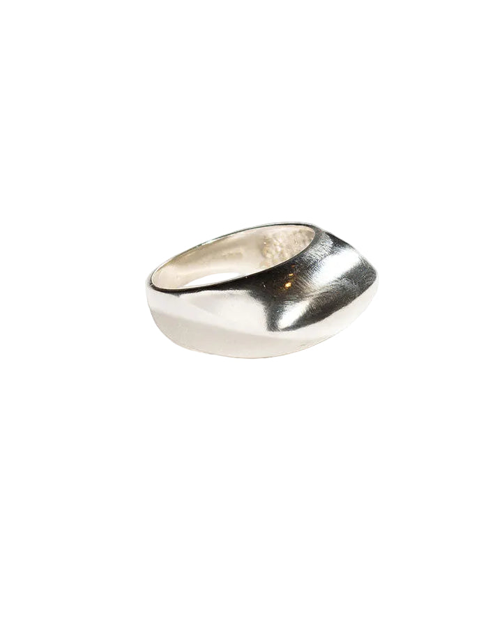High Tide Silver Ring by Rebecca Pinto - At Present Jewelry