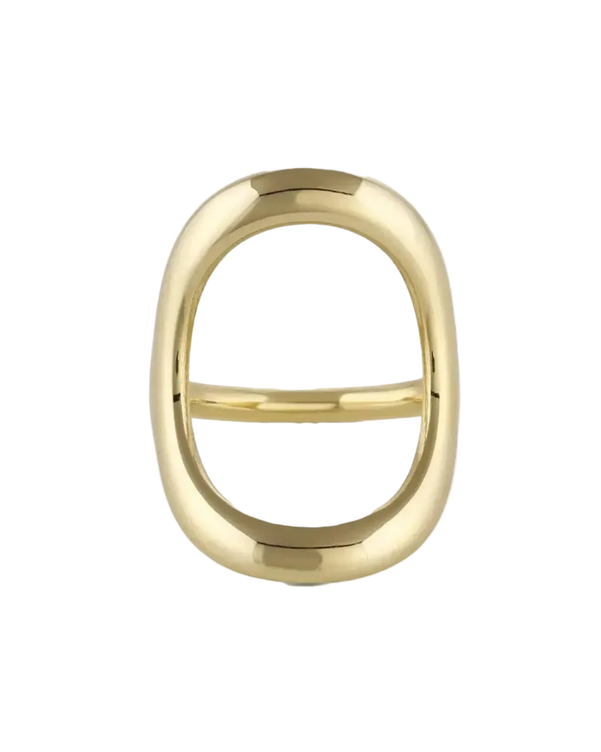 Bold Continuity Ring by White/Space - At Present Jewelry