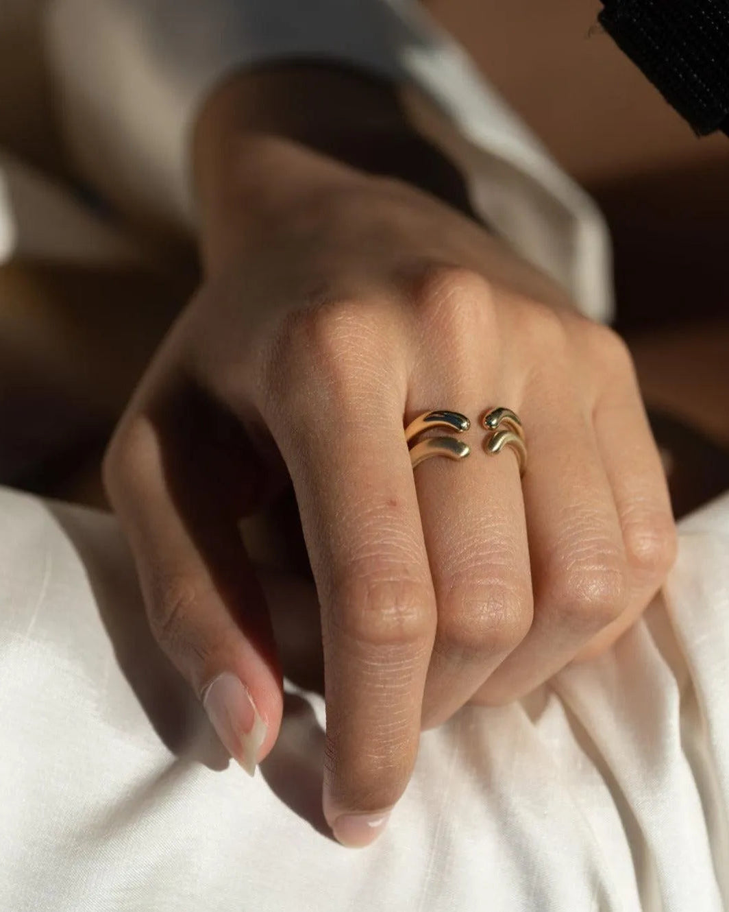 Nesting Cuff by White/Space - At Present Jewelry