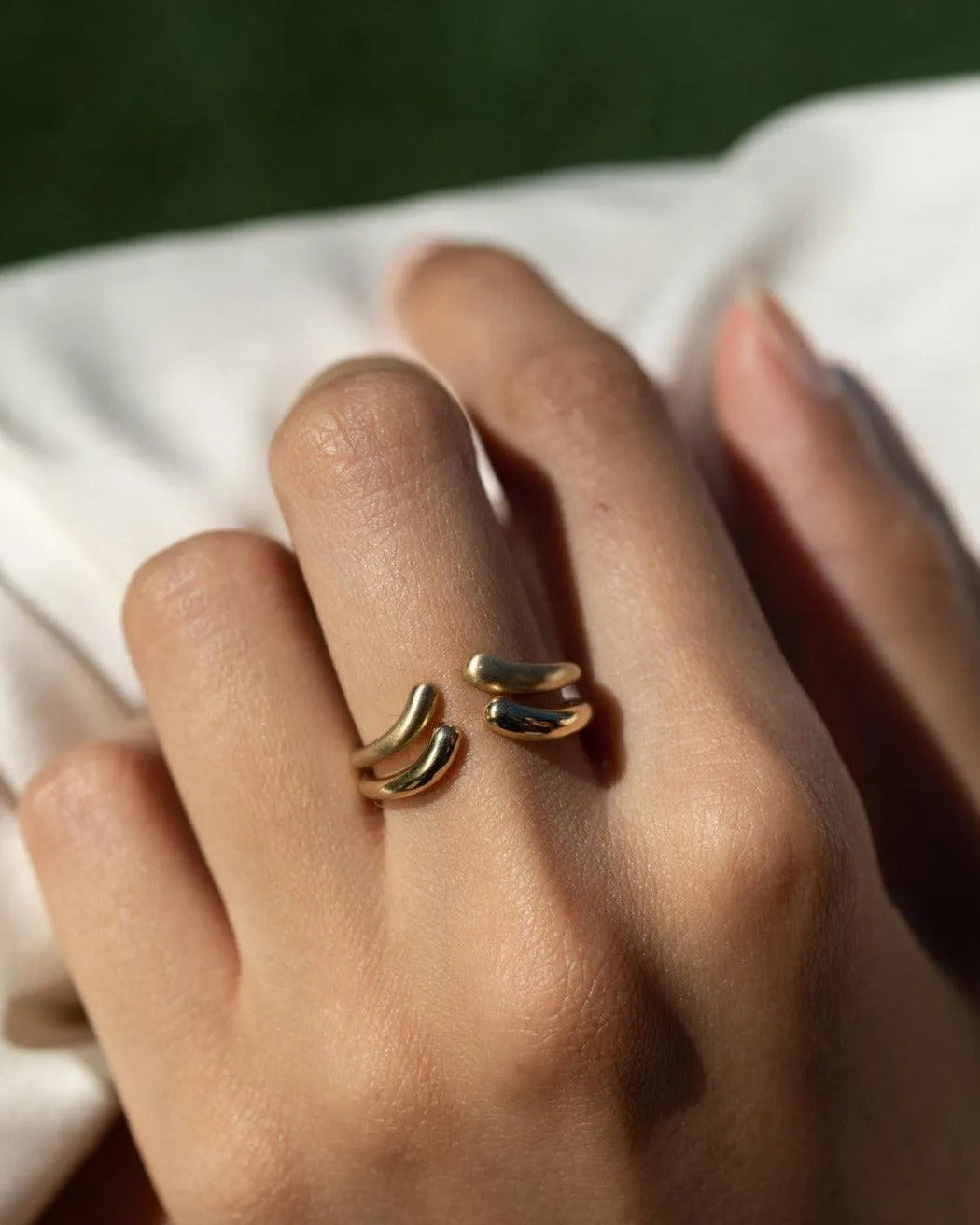 Nesting Cuff by White/Space - At Present Jewelry