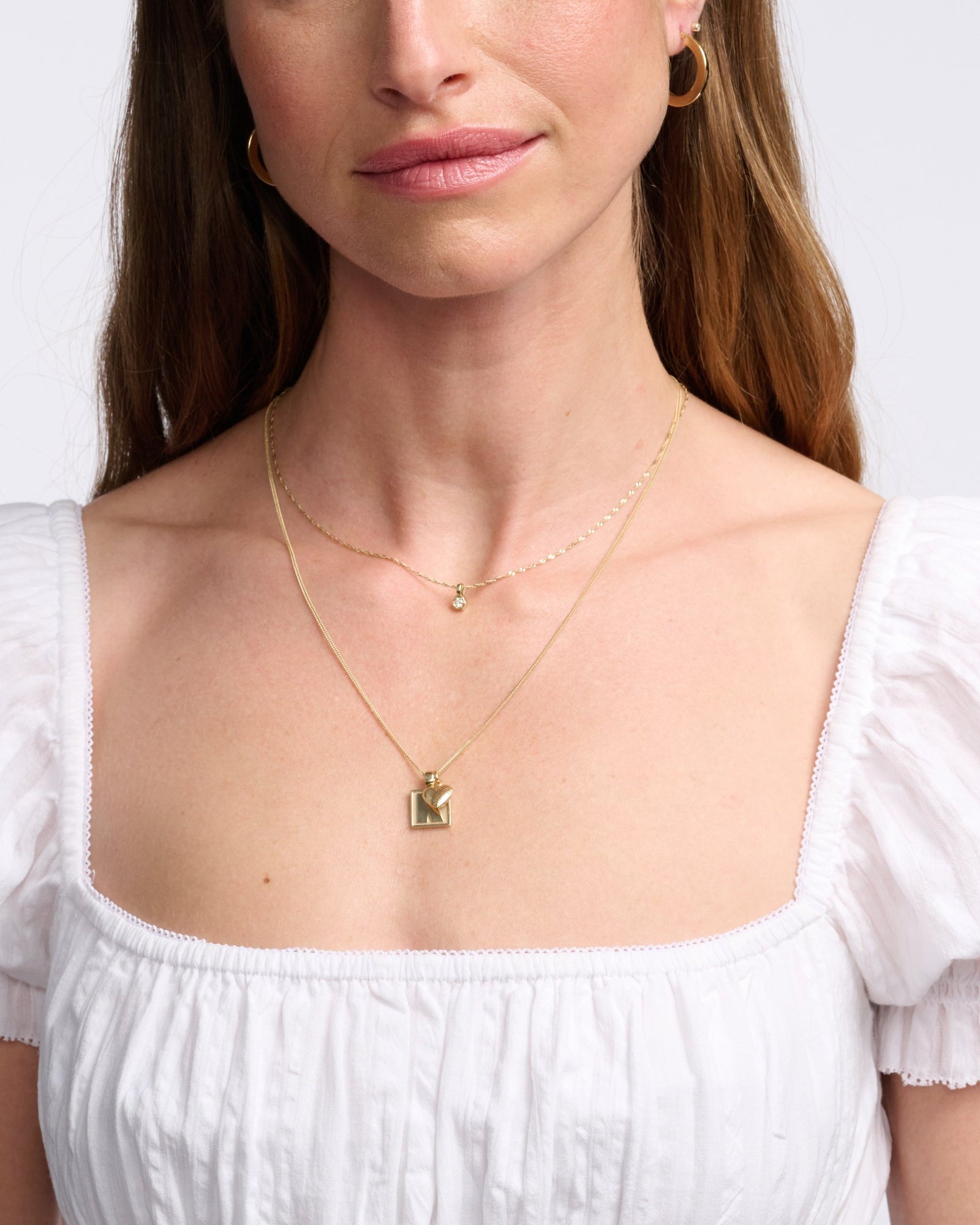 Diamond Hex Pendant by Ariel Gordon Jewelry - At Present Jewelry