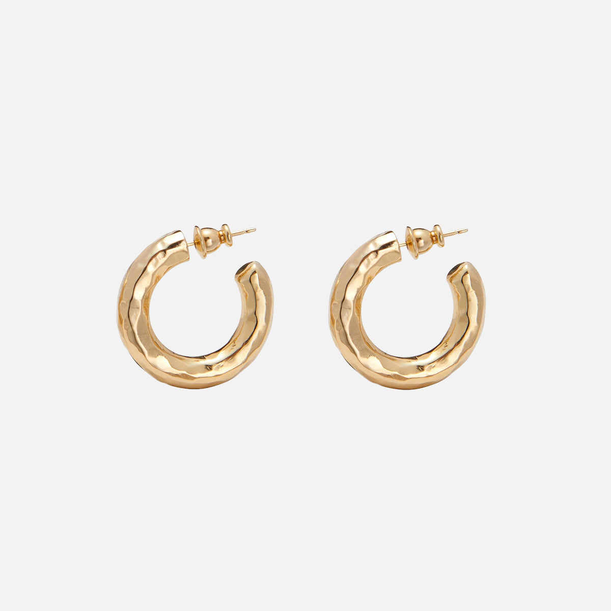 Rayan Hoops in Gold