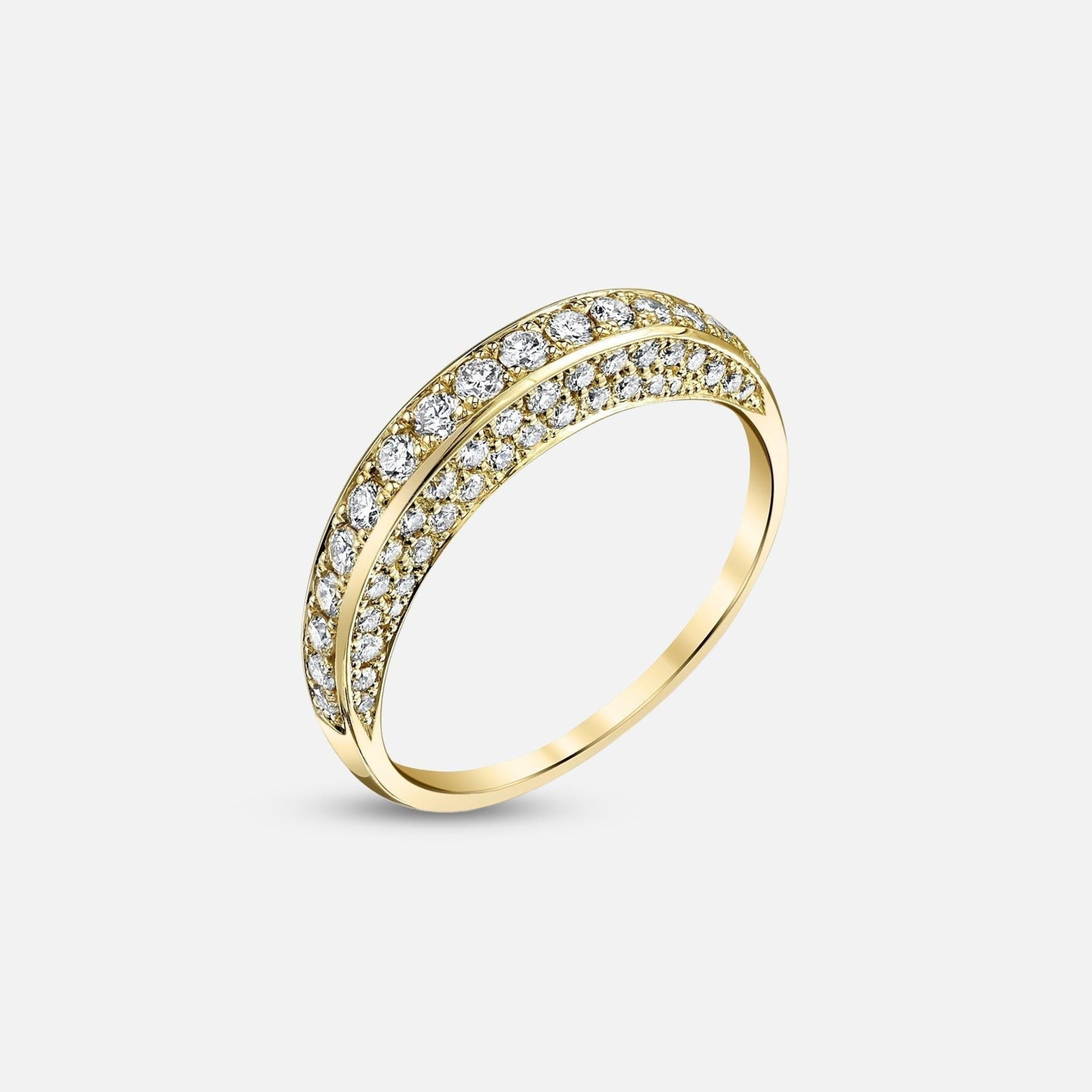 Arc Ring with Diamonds - Stacy Nolan - At Present