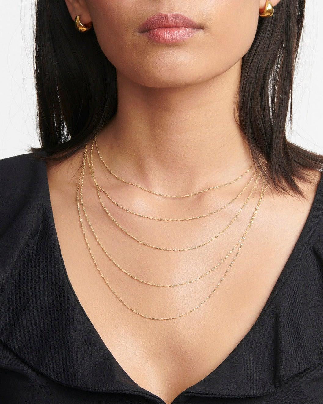 1.2mm Singapore Chain by Ariel Gordon Jewelry - At Present Jewelry