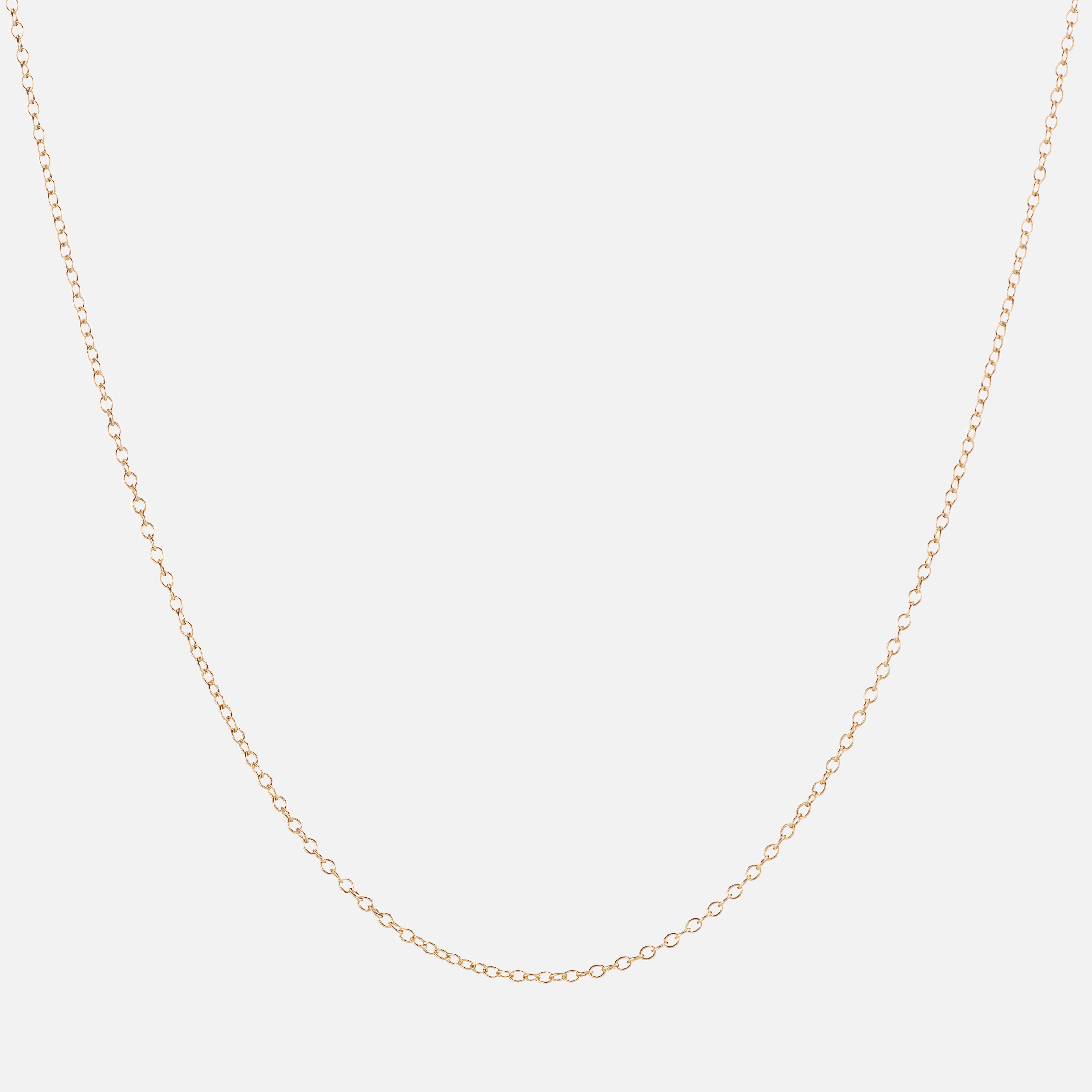 Ariel Gordon Jewelry 1mm Cable Chain - At Present Jewelry