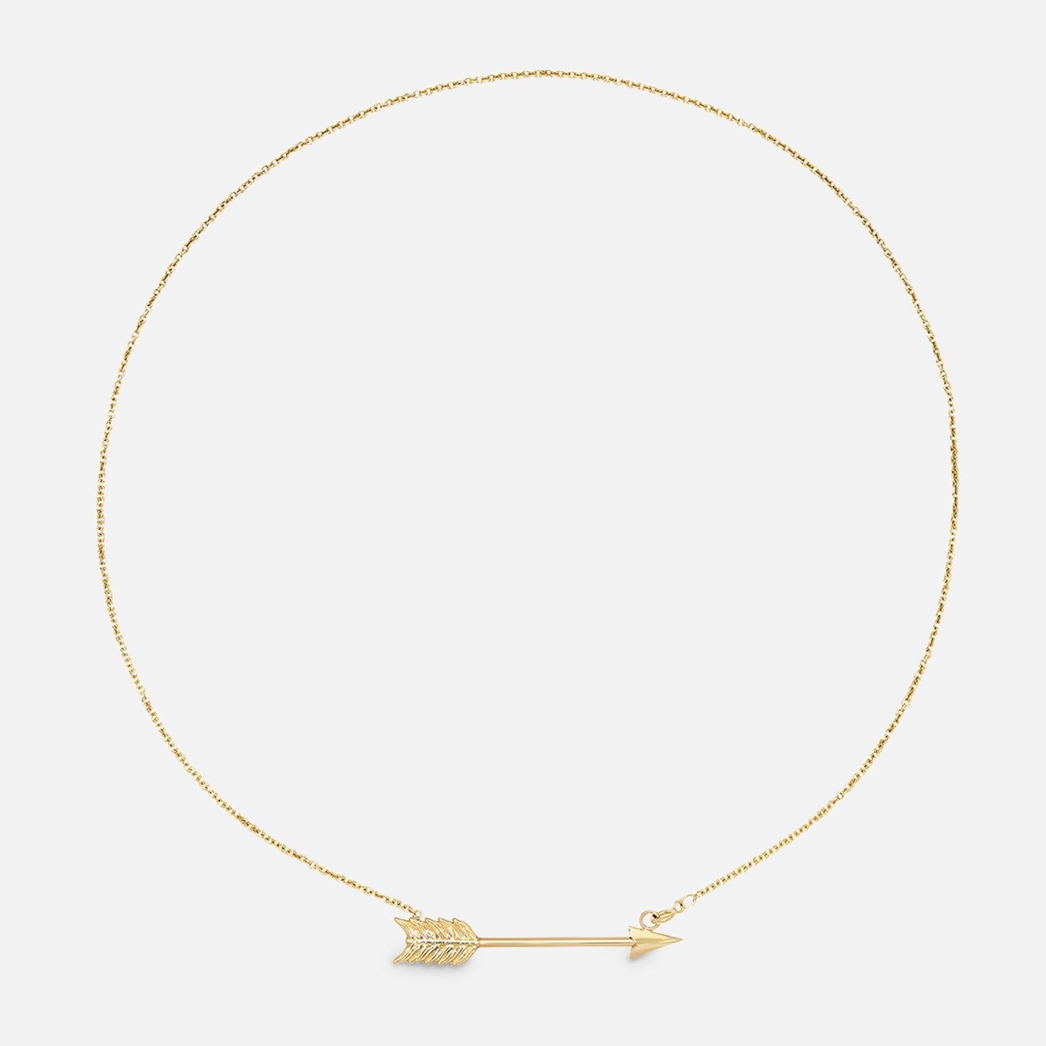 Kimberly Doyle Arrow Charm Holder Necklace - at Present